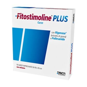Fitostimoline plus garza 10x10 - 