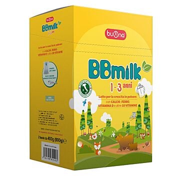 Bbmilk 1-3 polvere 2 buste da 400 g - 