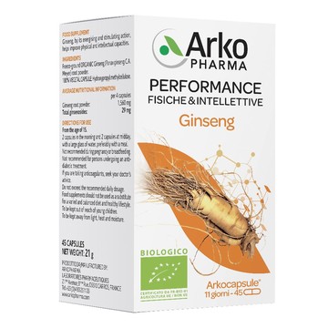 Arkocps ginseng 45cps bio - 