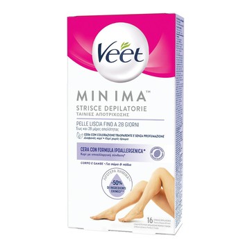 Veet strisce corpo ipoall 16pz - 