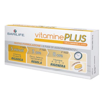 Barilife vitamine plus 30cpr - 