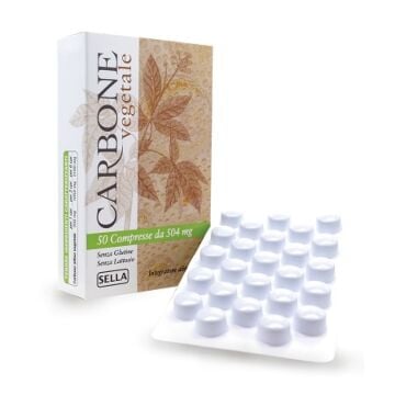 Carbone vegetale 50cpr - 