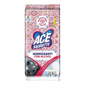 Ace salviette igien alcool40pz - 