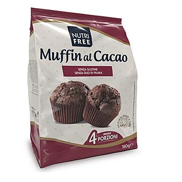 Nutrifree muffin al cacao 4 x 45 g - 