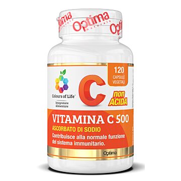 Colours of life vitamina c 500 120 capsule vegetali 900 mg - 