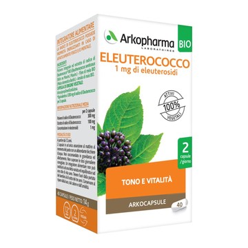 Arkocps eleuterococco bio40cps - 