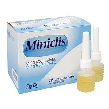 Miniclis adulti 9g 12microclis - 