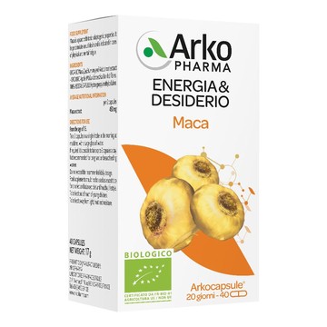 Arkocps maca bio 40cps - 