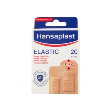 Hansaplast elastic/fabric 20pz - 