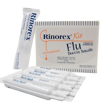 Rinorex flu doccia kit - 
