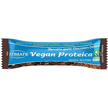 Ultimate barretta vegan proteica cioccolato fondente 24 g - 