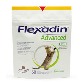 Flexadin advanced gatto tutte le taglie busta da 60 tavolette appetibili masticabili - 