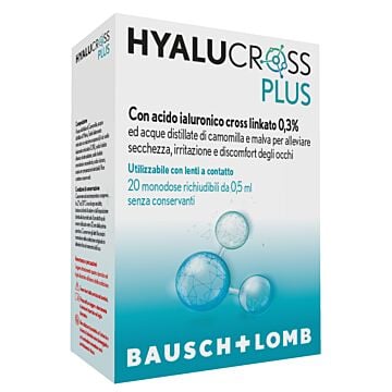 Hyalucross plus20fl monod0,5ml - 
