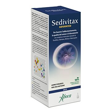 Sedivitax advanced gocce 75ml integratore per migliorare la qualita del sonno - 