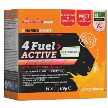 4 fuel> active 14 bustine orange flavour - 