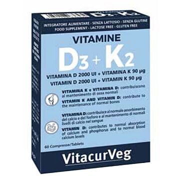 Vitamine d3+k2 60cpr - 