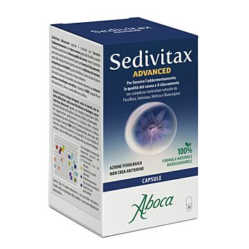 Sedivitax advanced 30cps integratore per migliorare la qualita del sonno - 