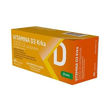 Vitamina d3 krka 1000 ui 60cpr - 