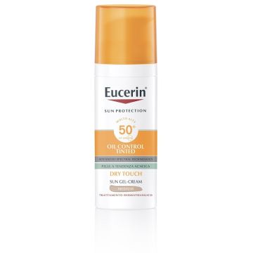 Eucerin sun oil control tinted cream SPF50 50ml - 