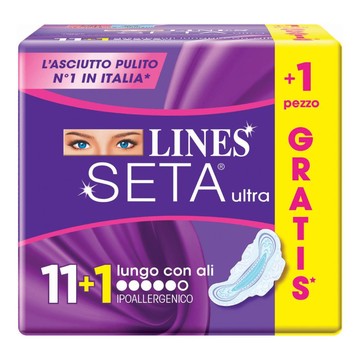 Lines seta ultra lu ali 11+1pz - 