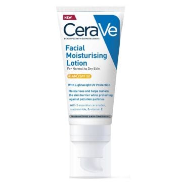 Cerave crema viso idratante spf50 - 