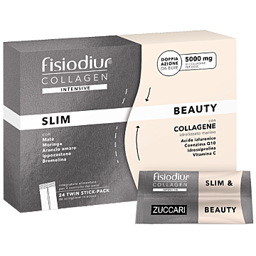 Fisiodiur collagen slim&beauty 24 stick pack - 