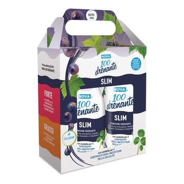 Nova 100 drenante slim uva bipack 2 x 300 ml - 