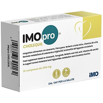 Imopro cholequil 30 compresse 1,35 g - 