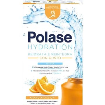 Polase hydration arancia 12 bustine - 