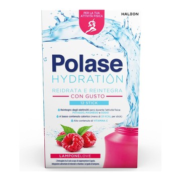 Polase hydration lampone 12 bustine - 