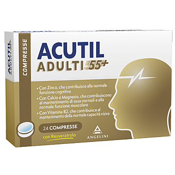 Acutil adulti 55+ 24 compresse it - 