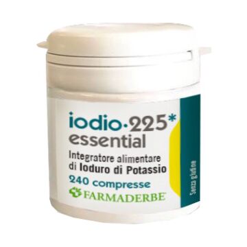 Iodio 225 essential 240 compresse - 
