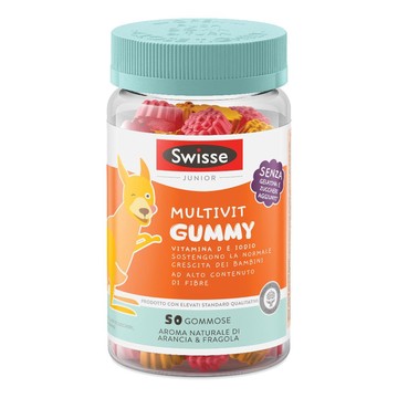 Swisse junior multivit gummy 50 pastiglie gommose - 
