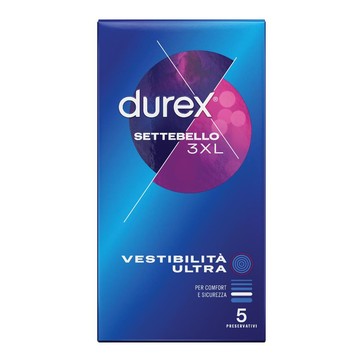 Preservativo durex 3xl vestibilita' ultra 5 pezzi - 