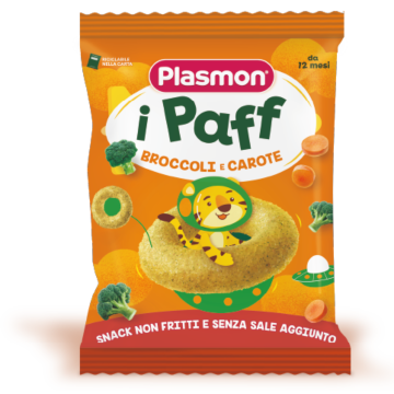 Plasmon paff anellini broccoli carota 15 g - 