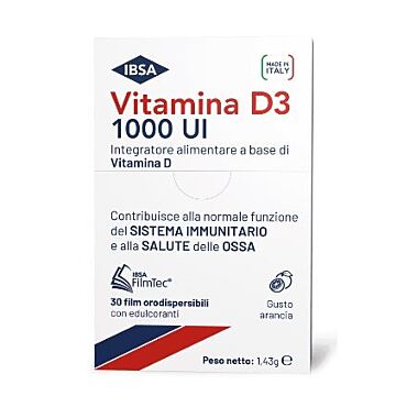Vitamina d3 ibsa 1000ui 30film - 