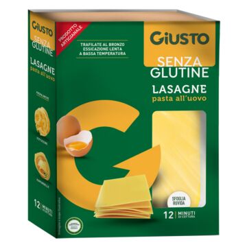 Giusto senza glutine sfoglie lasagne 200 g - 