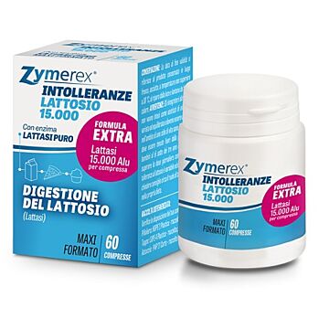 Zymerex intolleranze lattosio 15000 60 compresse - 