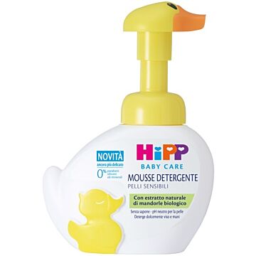 Hipp baby care mousse detergente paperella fun 250 ml - 