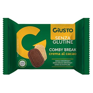 Giusto senza glutine comby break crema cacao 26 g - 