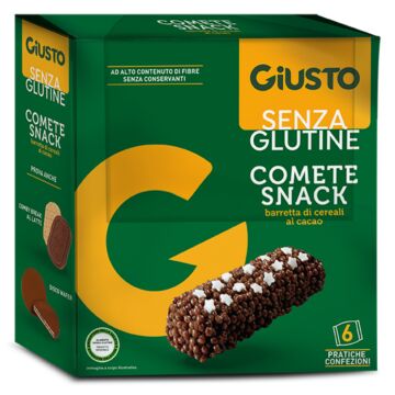 Giusto senza glutine comete snack 120 g - 