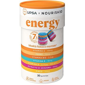 Upsa x nourished energy 30 gummies - 