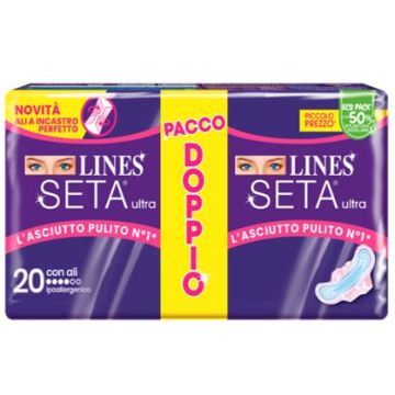 Lines seta ultra ali vp 20pz - 
