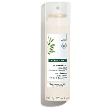 Klorane shampoo secco extra delicato avena&ceramide tutti i tipi di capelli spray 150 ml - 