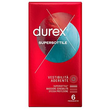 Durex supersottile close fit6p - 