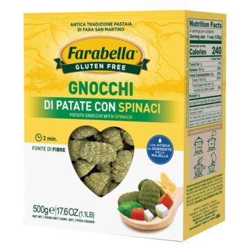 Farabella gnocchi di patate con spinaci 500 g - 
