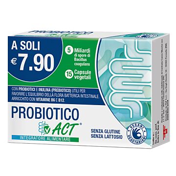 Probiotico act 15 capsule vegetali - 