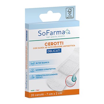 Cerotto delicati 7x2 20pz sf+ - 