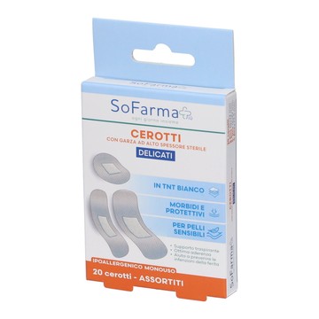 Cerotto delicati assort20pz sf+ - 