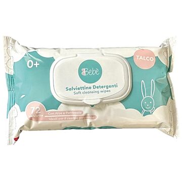 Bebe' salviettine igienizzanti bambino 72 pezzi - 